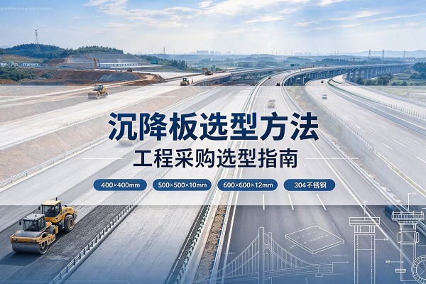 尖山沉降板选择方法