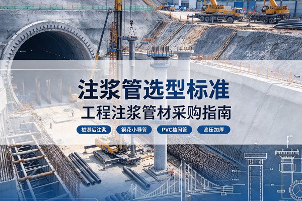 尖山注浆管选型标准